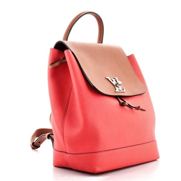 100% AUTHENTIC LOUIS VUITTON CALFSKIN LOCKME BACKPACK RETAIL $2,900. main image 7